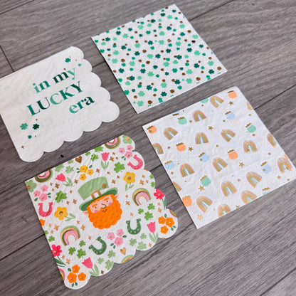 "Pot O' Gold" Napkin Pack | 12 Napkins