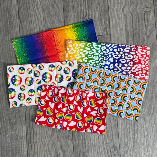 5 Fabric Bundle: "Taste the Rainbow"
