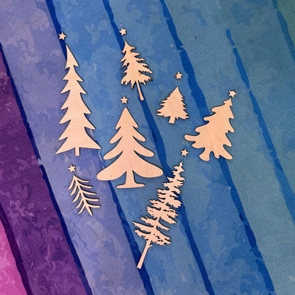 Wonky Christmas Trees Pack