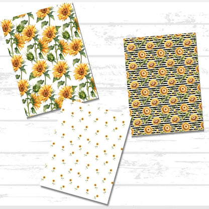 Sunflower Scrapbook Paper Bundle
