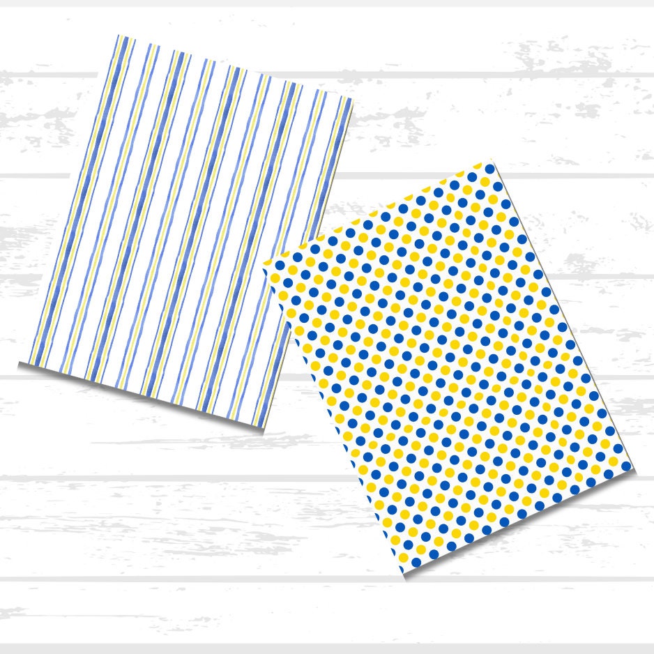 Hanukkah Printable Scrapbook Paper Bundle | Chanukah