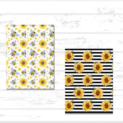 Sunflower Scrapbook Paper Bundle
