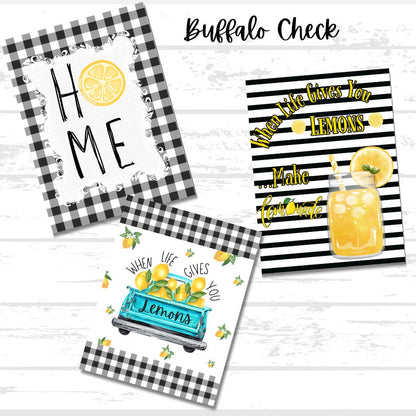 Lemons Variety Printable Bundle | Summer Fruit