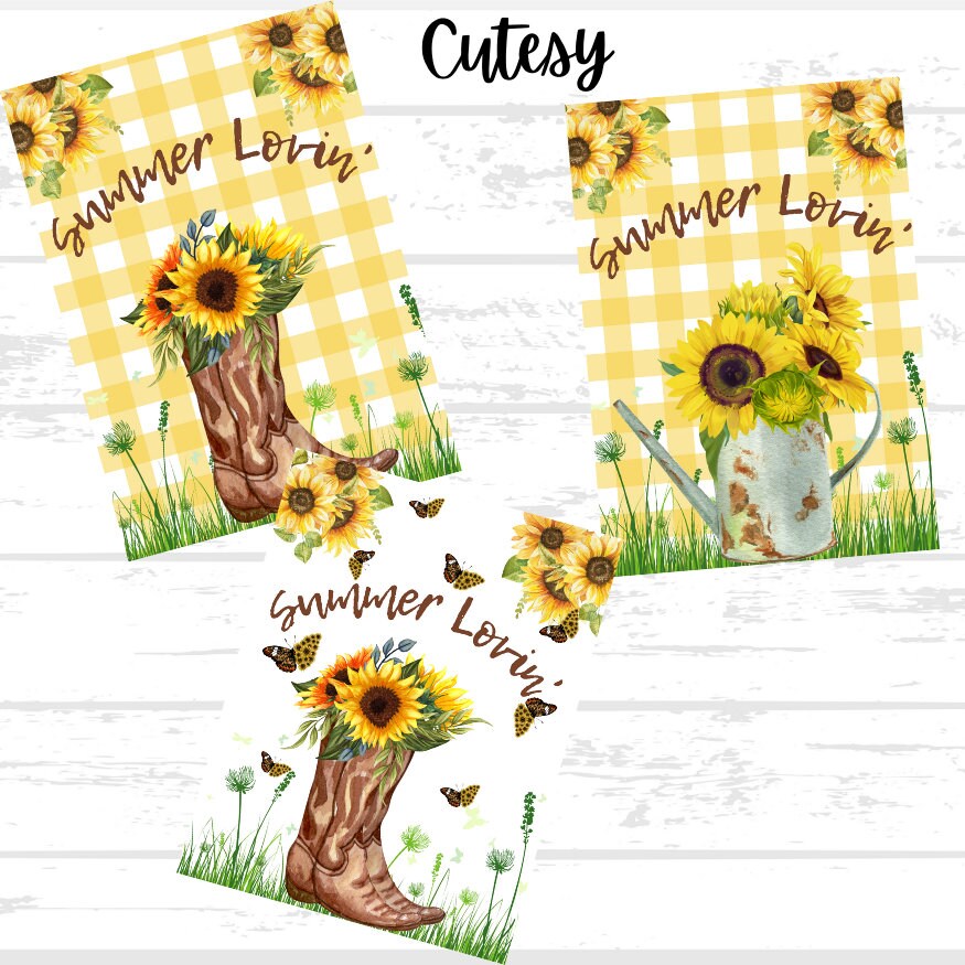 Sunflowers Variety Printable Bundle