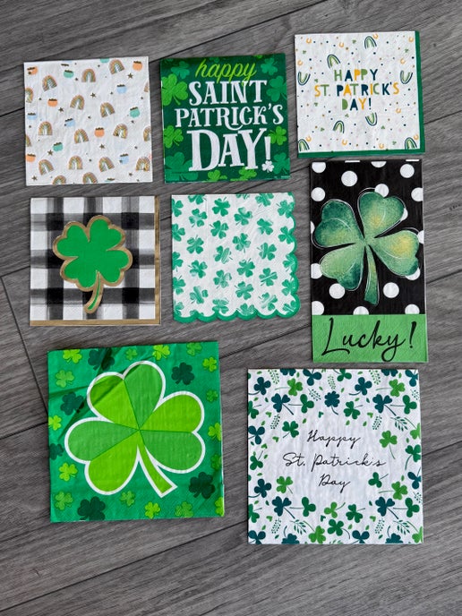 "Luck of The Irish" Napkin Pack | 8 Napkins